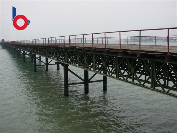 跨海、跨江及跨河上承式貝雷鋼棧橋（中鐵大橋局、中交航務局、中交公路局、中航港等）